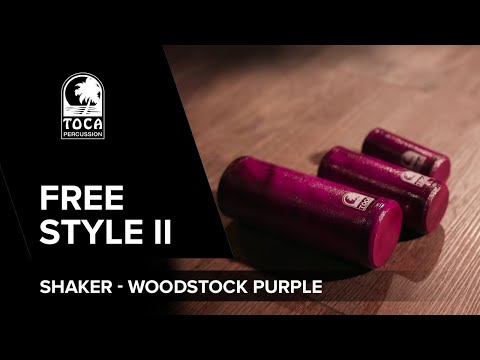 Toca Freestyle 2 shaker, medio, Woodstock Purple