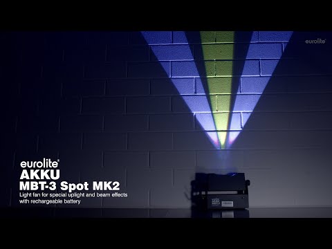 Eurolite Set 2x AKKU MBT-3 Spot MK2 + Borsa morbida
