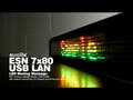 EUROLITE ESN 7x80 USB LAN LED Messaggio mobile