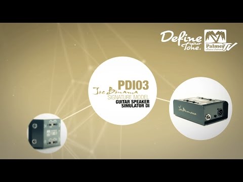 Palmer PDI 03 JB - simulatore DI per altoparlante per chitarra modello firmato Joe Bonamassa