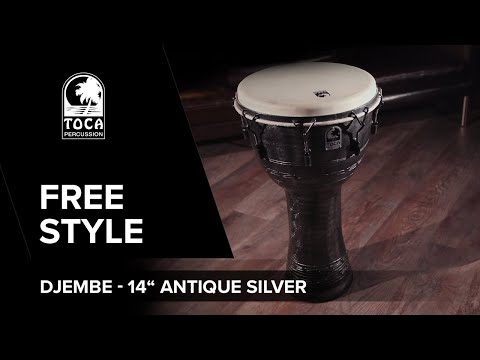 Toca Djembe Freestyle a intonazione meccanica - African Sunset (SFDMX-14AFS)