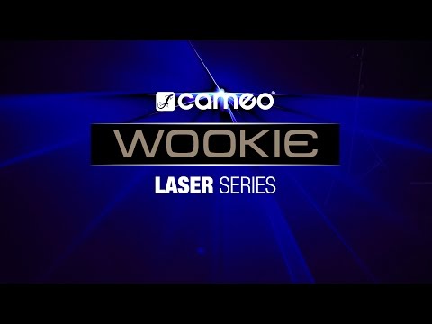 Cameo WOOKIE 200 RGY - Laser per animazioni 200 mW RGY