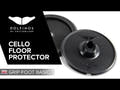 Dolfinos Protezione per pavimento Cello Grip-Foot Basic