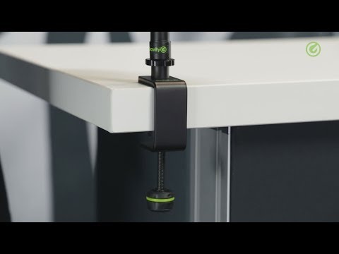 Gravity MS TM 1 B - Morsetto da tavolo per microfono
