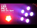EUROLITE LED PK-3 USB TCL Faretto