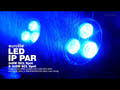 EUROLITE LED IP PAR 3x8W QCL Faro