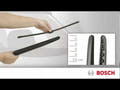 BOSCH tergicristallo flatblade posteriore 1 pz. 350 mm (3397008192)
