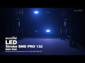 Strobo LED EUROLITE SMD PRO 132 DMX RGB