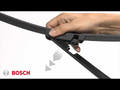 Set spazzole tergicristallo Bosch Aerotwin Flatblade A105S