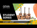 GEWA Chitarra classica E-Acoustic Student Cedar - E-Acoustic nera
