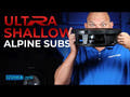 Subwoofer Alpine RS-W10D4 Shallow Type-R 10" 4+4 Ohm