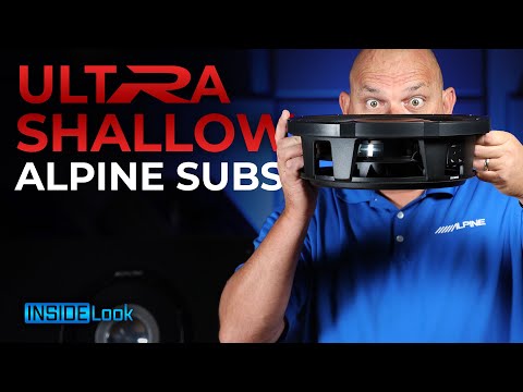 Subwoofer Alpine RS-W10D4 Shallow Type-R 10" 4+4 Ohm