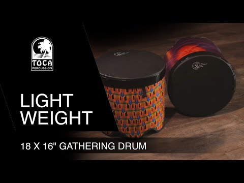 Toca tamburo da Percezione Gathering Freestyle II - Woodstock Purple (TSSGD-18WPT-SLP)