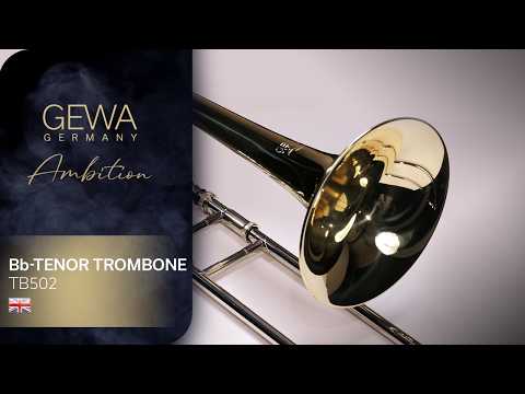 GEWA Ambition TB502 trombone tenore in Bb, finitura trasparente