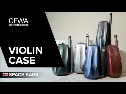 Zaino GEWA per custodia per violino Space Bag - Blue 4/4 - 3/4 (33 x 67 (con custodia per archetto 79 ) x 19 cm)