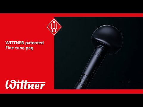 Wittner Finetune-Peg violino 1/2-1/4, Ø 7,2 mm, 4 pezzi, color palissandro