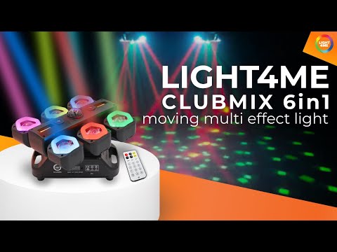 LIGHT4ME CLUBMIX illuminazione multieffetto mobile
