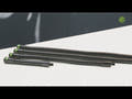 Gravity MA GOOSE M - collo di cigno, medio, 320 mm