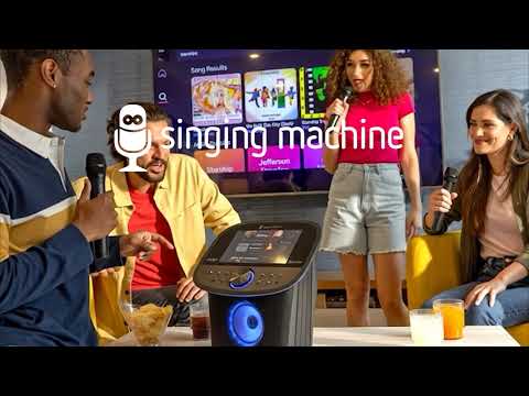 Singing Machine ISM9011 Karaoke Platino