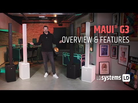 LD Systems MAUI 11 G3 SUB W - subwoofer attivo 2 x 8" per MAUI 11 G3, bianco