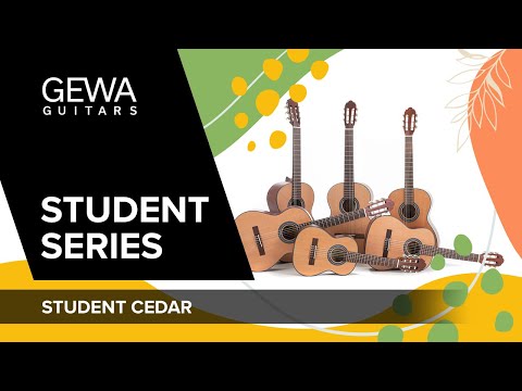 GEWA Chitarra classica Student Cedar - misura 7/8 naturale