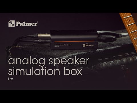 Palmer RIVER ilm - Passiv højttalersimulerings-DI-boks