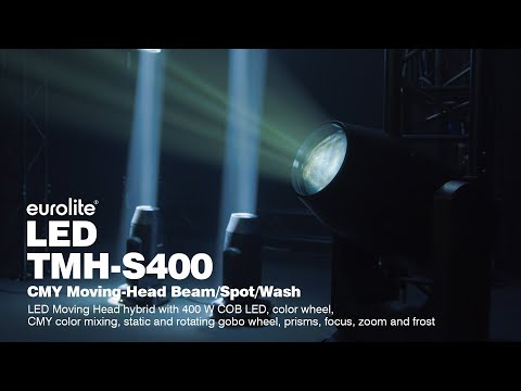 EUROLITE LED TMH-S400 CMY Teste Mobile Beam/Spot/Wash