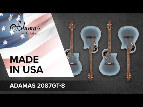 Adamas Chitarre E-Acoustic 2087GT Deep Contour Cutaway - Reverse Blue Burst (2087GT-8-G)