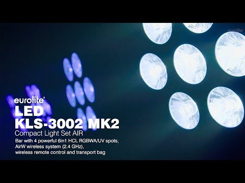 EUROLITE LED Set Light compatto KLS-3002 MK2 AIR