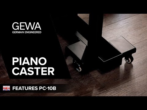 GEWA Piano Caster PC-10B - Coppia