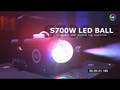 Light4Me S700 LED Ball Macchina del Fumo