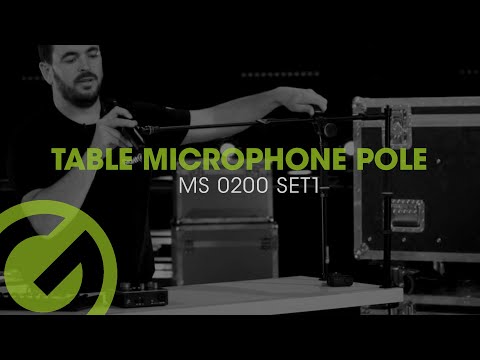 Gravity MS 0200 - Asta microfonica per montaggio su tavolo