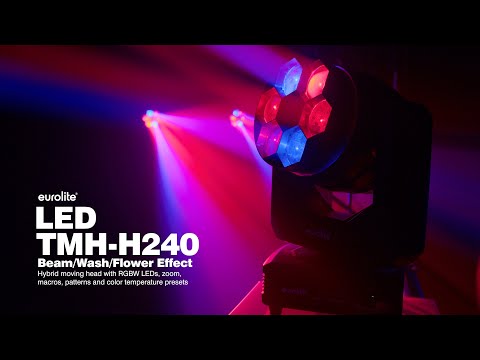 EUROLITE LED TMH-H240 Fascio/Wash/Fiore Effect