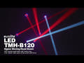 EUROLITE LED TMH-B120 Hypno Teste Mobile Beam