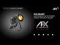 Proiettore LED RGBW da esterno con Zoom (40W)