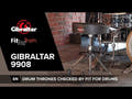 Gibraltar Trono per batteria Serie 9000 - 9908
