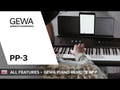 GEWA Piano portatile PP-3 - PP-3 Stand