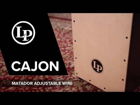 Latin Percussion Cajon Matador con filo regolabile (LP1426)