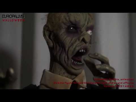 Zombie di Halloween, animato, 43 cm