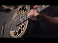 Adamas E-Acoustic Chitarre ADAMAS U581T-FM Mid-Depth Non-Cutaway - Black Satin Copper Metal Flake (U581T-FM-G)