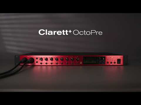 Focusrite Clarett+ Octopre Microfoni Preamp