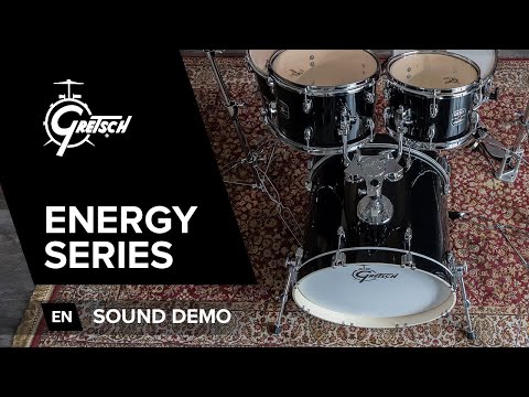 Gretsch Energy trommesæt 20", Red, med Paiste 101 (2 bækkener)
