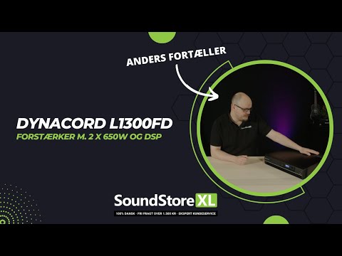 Dynacord L1300FD - Amplificatore digitale (2x650W, DSP)
