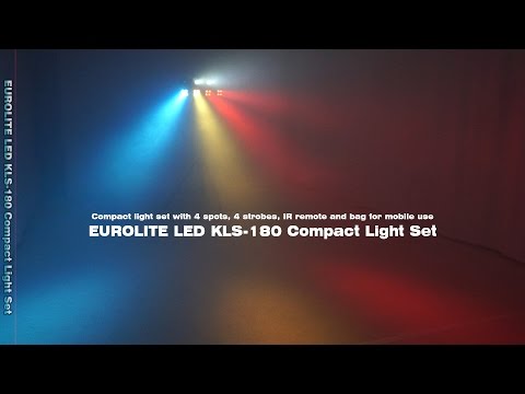 Eurolite LED KLS-180 Barra luminosa (Nero)
