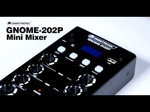 OMNITRONIC GNOME-202P Mini mixer oro