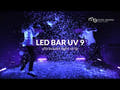 LIGHT4ME LED BAR UV 9 + BIANCO decorazione luminosa professionale 9x3W