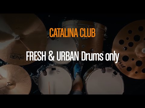 Gretsch set di fusti Catalina Club - Gloss Crimson Burst (CT1-R424-GCB)