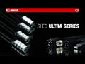 Adam Hall Stands SLED 1 ULTRA USB - lampada a collo di cigno, connettore USB, 4 COB-LED