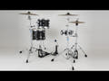 Dixon PODL520BKC batteria, satin black coal lacquer