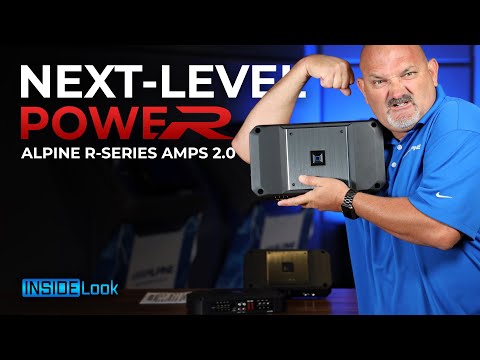Amplificatore Alpine R2-A60F a 4 canali, Serie R